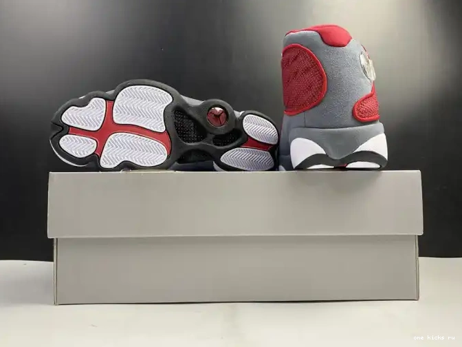 Chep Onekick 13 Flint Gym 414571-600 Air Grey Retro Jordan Red 0516